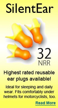 SilentEar Reusable Ear Plugs - Learn More